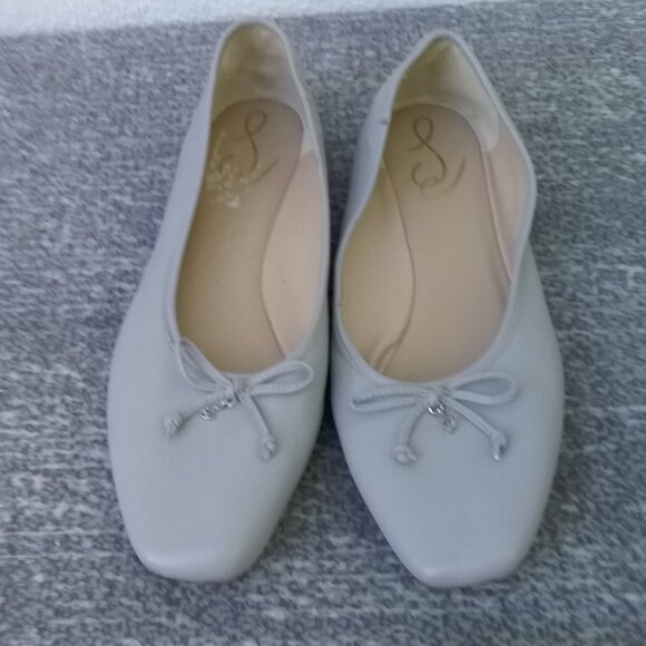 Sam Edelman Shoes Women's 9 Gray High Quality Flats Preppy Classic Chic Ballet - Picture 4 of 9